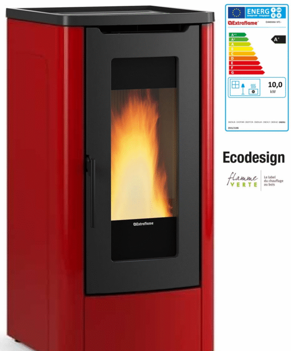 Dahiana Vfs 10kW Poêle à granulés